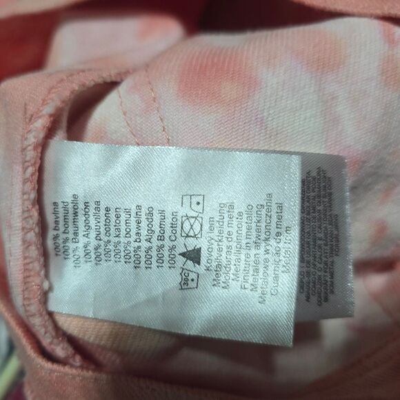 Dolls Kill The Ragged Priest Conscious Tie Dye Denim Cargo Pants - Picture 5 of 5